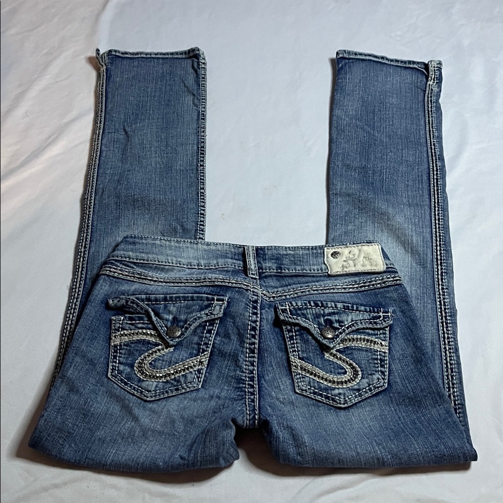 Silver MCKENZIE Slim Straight Jeans - Picture 12 of 14